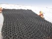 Erosion control geocell installation from TERRAM India